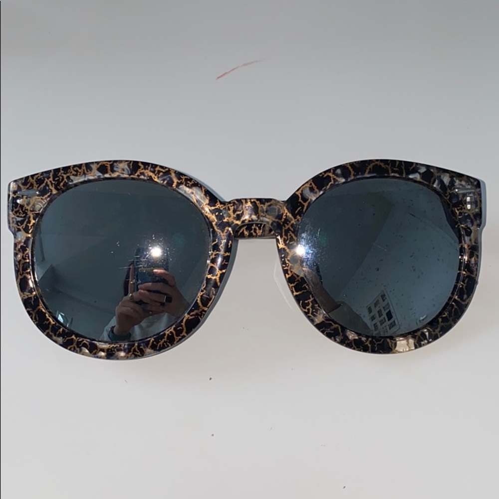 anthropologie circle sunglasses